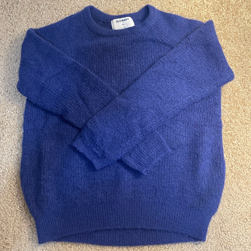 Old Navy Soft fuzzy sweater Sz M(8)